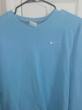 Blue Nike SweatshirtWomen’s Size LargeEmbroidered...